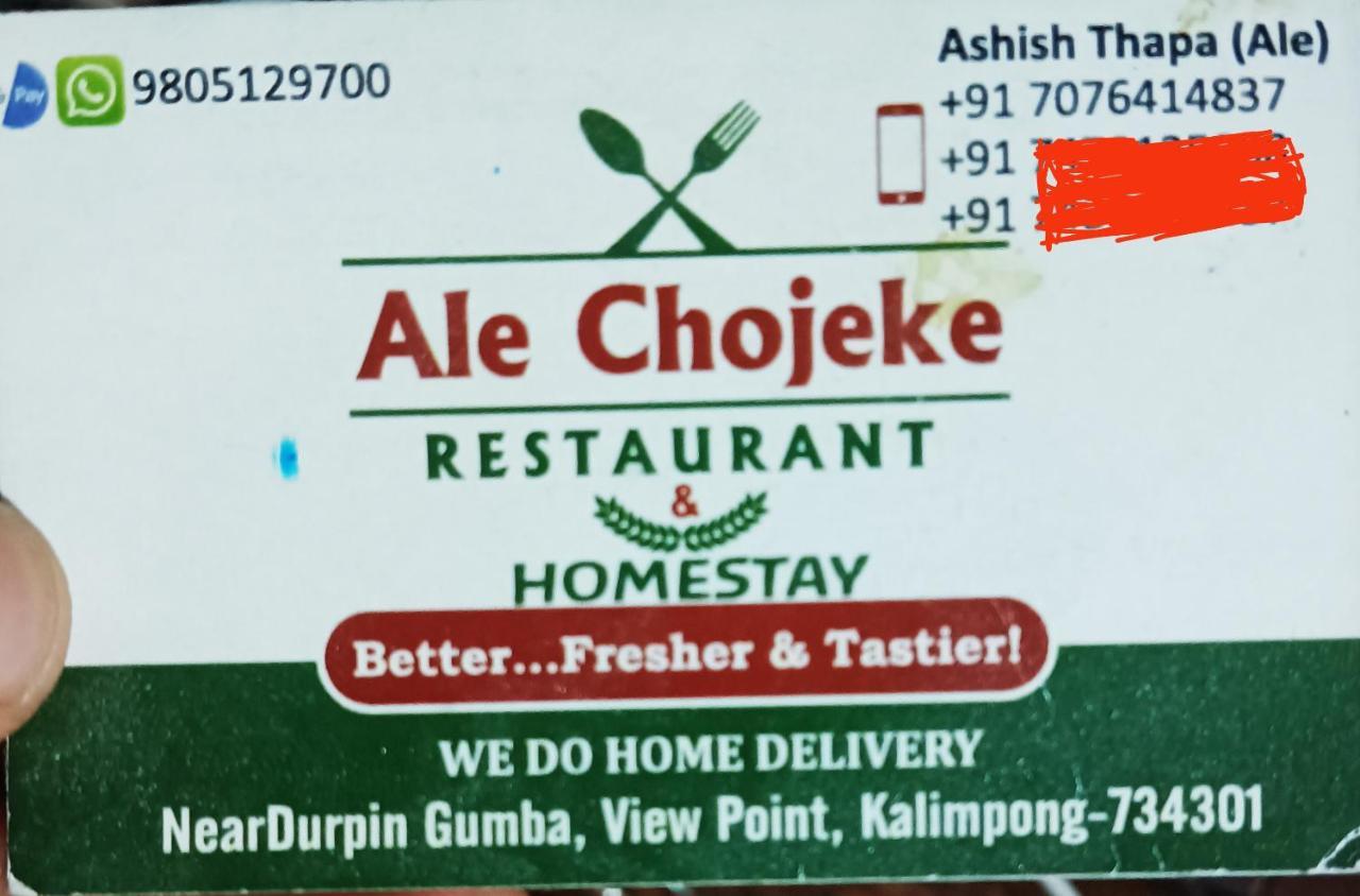 Apartamento Ale Chojeke Kalimpong Exterior foto